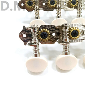 Clavija de afinación, accesorios de guitarra acústica, <span class=keywords><strong>8</strong></span> <span class=keywords><strong>cuerdas</strong></span>, Plata - Product Image 5