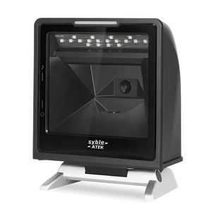 AK-9878 1D <span class=keywords><strong>2D</strong></span> <span class=keywords><strong>QR</strong></span> <span class=keywords><strong>code</strong></span> <span class=keywords><strong>scanner</strong></span> đọc hình ảnh POS Chất lượng cao rảnh tay đa hướng máy quét Máy tính để bàn thanh toán - Product Image 3