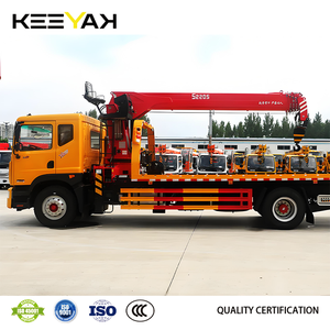 <span class=keywords><strong>Precio</strong></span> de Fábrica, Camión de Remolque Dongfeng 4x2 de 5 Toneladas, Camión de <span class=keywords><strong>Plataforma</strong></span> <span class=keywords><strong>con</strong></span> Grúa, 6 Ruedas, Cabina Sencilla, Camión de Asistencia en Carretera - Product Image 4