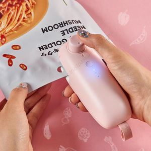 Máquina Selladora de Bolsas Portátil Mini LJJZH220, Selladora al Vacío Recargable para Almacenamiento de Alimentos, Venta al Por Mayor - Product Image 5