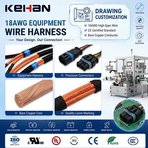 CE 인증 장비 배선용으로 제작된 맞춤형 18 AWG 베어 구리선 - Product Image 1