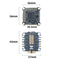 DAKEFPV H743 FC 6S 55A 8S 60A 70A 4-en-1 8 bits ESC Stack Blheli_S Bluejay Betaflight Ardupilot Accessoires DIY pour Drone FPV RC 5 Pouces