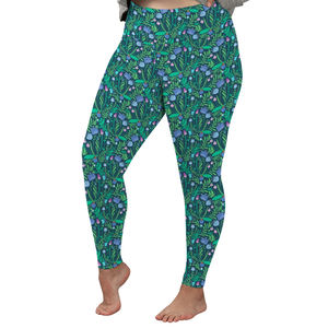 Mujeres Activewear Sport Fitness Gym Flower Colorful Doodle Print Yoga Pantalones Leggings De <span class=keywords><strong>Gimnasio</strong></span> Pour Femmes para mujeres - Product Image 3