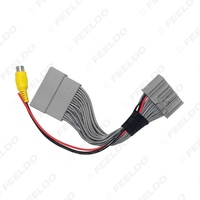Câble convertisseur de prise vidéo de caméra arrière de stationnement de voiture pour Honda CRV/Breezf 32 broches adaptateur de fil de recul de stationnement