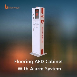 Billionways Tầng Đứng AED Tủ Và Viện Trợ Đầu Tiên Tủ Cho Tự Động Bên Ngoài Máy Khử Rung Tim Sử Dụng - Product Image 3