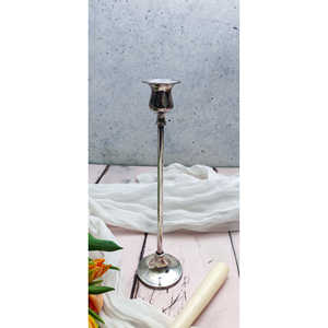 Bougeoir en argent anglais, élégant, décoration de table et accessoire - Product Image 1