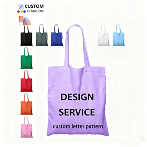 Xincai OEM & ODM tùy chỉnh in Hữu Cơ vải Tote Túi tái sử dụng Handmade bông mua sắm túi dây kéo đóng cửa Ribbon dây tùy chỉnh - Product Image 1