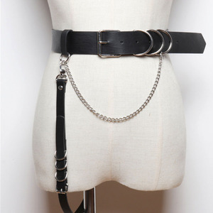 Ceinture Corset pour femmes, large et réglable, en Denim - Product Image 3