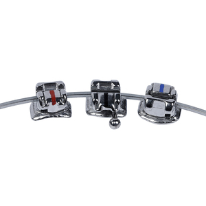 Großhandel Zähne Metall Zahnspangen Kieferorthopädie Passive 2G selbst ligier ende Brackets - Product Image 2