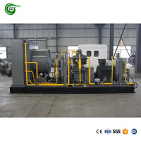 Kompresor Booster CNG Inlet 10Bar Discharge 250Bar Aliran 1.52Nm3/mnt Kompresor Piston Gas Alam Mesin Industri