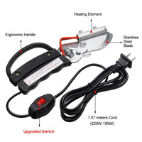 Pince électrique de coupe pour queue de mouton, 220V-150W, outil de découpe de queue d'animaux, pince chauffante à paillettes, pince de découpe de queue