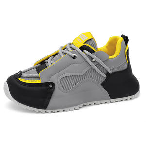 Zapatillas de running para hombre Otoño-Invierno 2026 con cordones, parte superior de malla, estilo casual versátil, con aumento de altura, suela blanda y cómodas. - Product Image 4