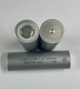 סוללה 70A בעלת קצב פריקה גבוה Reliance INR21700 RS50 5000mAh <span class=keywords><strong>3.7V</strong></span> 21700 5000mah התנגדות פנימית נמוכה לעומת סוללת P50B 50XG - Product Image 5