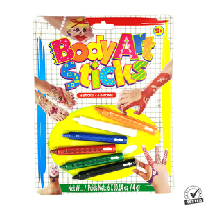 Crayon de peinture sur la peau du <span class=keywords><strong>visage</strong></span> et du corps avec logo personnalisé 12 couleurs arc-en-ciel Halloween jeu de bâtons de peinture sur <span class=keywords><strong>visage</strong></span> - Product Image 1