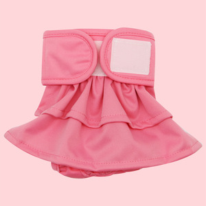 Ropa de mascotas para gatos y perros pequeños, vestido de falda con tirantes de osito Bichon <span class=keywords><strong>Hiromi</strong></span>, bragas menstruales fisiológicas para perros, venta al por mayor - Product Image 1