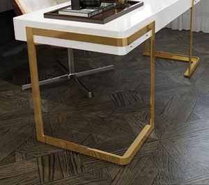 Mesa de <span class=keywords><strong>estudio</strong></span> y silla de lujo, moderna, de alta calidad, con luz del norte de Europa - Product Image 6