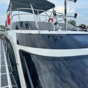 Bateau <span class=keywords><strong>ferry</strong></span> fluvial de luxe en fibre de verre de 22 m, neuf, avec moteur diesel in-bord, en vente - Product Image 2