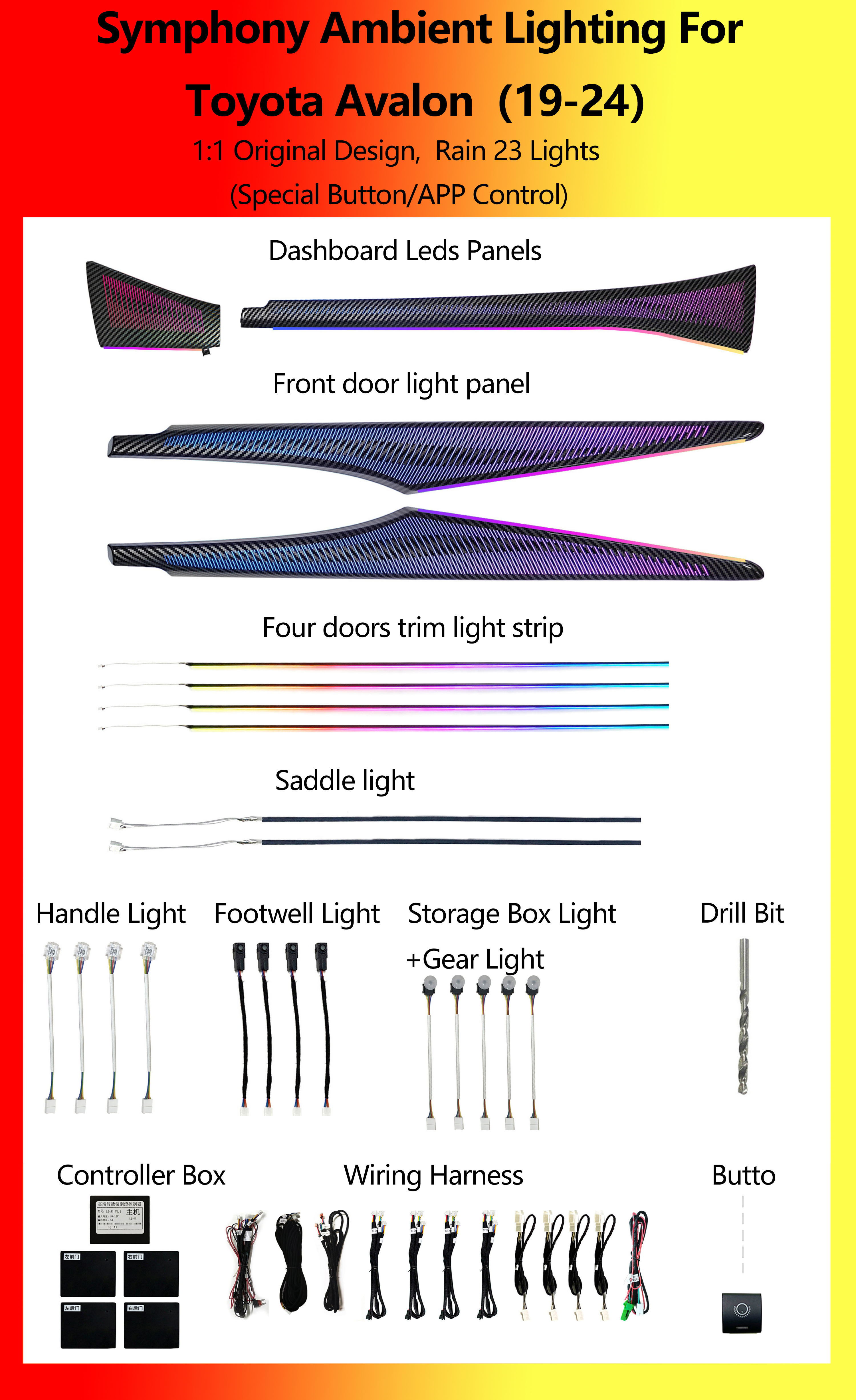 โตโยต้า อวาลอน เรน ซิมโฟนี 23 ไลท์