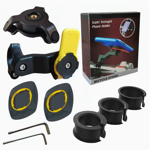 Nuevo <span class=keywords><strong>soporte</strong></span> de teléfono para bicicleta de motocicleta resistente a los golpes <span class=keywords><strong>MTB</strong></span> bicicleta Scooter bicicleta manillar seguridad bloqueo rápido <span class=keywords><strong>soporte</strong></span> de teléfono - Product Image 6