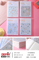 Kawaii papeterie couverture souple cahier école cahiers prix en vrac mignon bloc-notes fournitures de journalisation