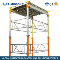 Sistema de Estructura de Aluminio de Alta Calidad para la Construcción de Losas de Hormigón, Plataforma Flotante con Puntales de Aluminio para la Construcción