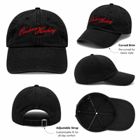 Casquette de baseball vintage déchirée brodée en 3D à 6 panneaux, respirante, imperméable, en coton doux, pour l'extérieur et la protection solaire – Grande Vente