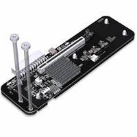 Adaptor Kartu Grafis Eksternal USB4 Thunderbolt 4 ke PCIe X16 EGPU 40Gbps untuk Laptop Gaming, Pengeditan Video, dan Rendering