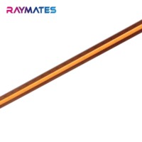 RAYMATES pour CE SAA Flexible DC12V 528 puces/m 10W/m 3000K CRI90 IP20 Bande LED COB à découpe libre Éclairage Premium pour armoires d'hôtel