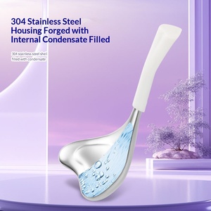 Cuchara de Hielo <span class=keywords><strong>para</strong></span> <span class=keywords><strong>Crioterapia</strong></span>, Cuchara de Acero Inoxidable <span class=keywords><strong>para</strong></span> Masaje Facial, Cuchara de Iones Negativos <span class=keywords><strong>para</strong></span> el Cuidado de la Piel - Product Image 4