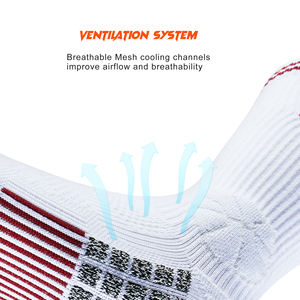 Calcetines Deportivos de Alta Calidad al por Mayor, Cómodos, con Logotipo Personalizado, Acolchados, para Correr, Baloncesto, para Hombre y Mujer - Product Image 6