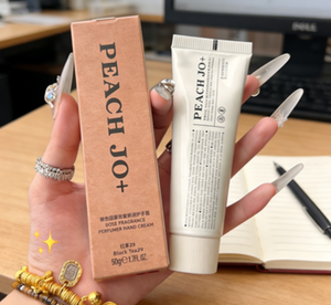 Crème pour les mains parfumée PEACH JO+ Peach Blossom Pro-Xylane Lab Black Tea 29, hydratante et nourrissante - Product Image 6