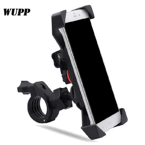 Supports de charge en plastique Support de téléphone portable pour vélo de moto avec chargeur USB