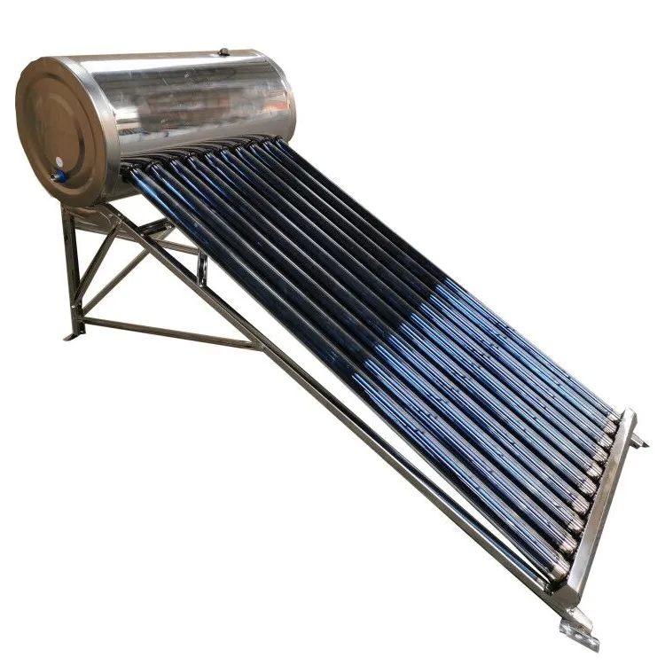 Prix usine petit cadre 80L chauffe-eau solaire cadre de toit calentadores de agua solares chauffe-eau à basse pression solaire
