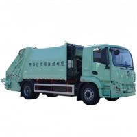 Camion compacteur de déchets électrique zéro émission avec un rapport de compression élevé pour l'assainissement en vrac