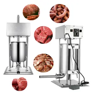 Industrial cutter home manual sausage stuffer sausage vacuum filling machine enema making processing