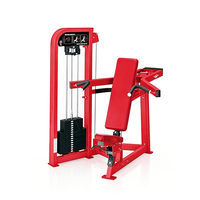 Machine de musculation commerciale à pression pour les épaules, équipement de fitness à charge par poulie pour la force du haut du corps