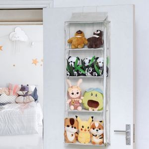 Organisateur suspendu pour porte, rangement mural, poche transparente en PVC pour le rangement de cosmétiques, de fournitures de bureau et d'articles divers - Product Image 3