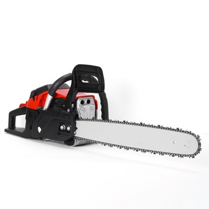 Tronçonneuse à essence industrielle 58 cm³ à 2 temps avec guide-chaîne de 20 pouces, portable, démarrage facile - Product Image 2