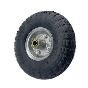 10 Zoll 3, 50-4 Pneumatisches aufblasbares Gummirollen-Reifen rad für Hand Truck Garden Utility Wagon - Product Image 1