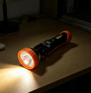 Lampe torche LED rechargeable par USB ultra-lumineuse avec lumière latérale COB, affichage numérique de la puissance, étanche, multi-modes, pour le camping - Product Image 5