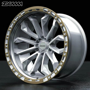 Jante de luxe tout-<span class=keywords><strong>terrain</strong></span> ATV et UTV en alliage d'aluminium forgé 6x139.7 17 <span class=keywords><strong>18</strong></span> 20 21 22 24 26 <span class=keywords><strong>pouces</strong></span> jante de roue hors route concave profonde - Product Image 2