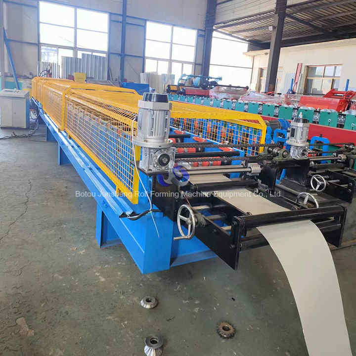 Steel Roof Rain Collecting Gutter Roll Former Making Machinery Downspout Gutter Forming Machines