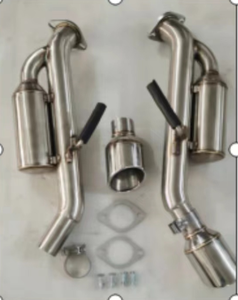 Échappement arrière CARLET DESIGN AXLE BACK RESONATED <span class=keywords><strong>HELMHOLTZ</strong></span> pour INFINITI Q50 14+ - Product Image 5