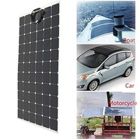 Haute efficacité 150W 100W 18V IBC panneaux solaires flexibles panneau solaire enroulable à couche mince pour camping RV panneau solaire personnalisé