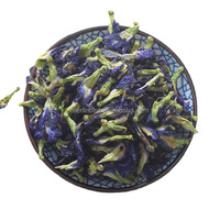 Fleur de pois papillon bleue séchée, herbes, thé santé, recettes, colorant alimentaire, antioxydants, anti-âge