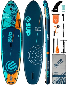 <span class=keywords><strong>Tabla</strong></span> de Paddle Surf Inflable E SUP con Tecnología Drop Stitch - Ideal para Principiantes, <span class=keywords><strong>Tabla</strong></span> de Surf Multiusos para Jugar en el Agua - Product Image 3