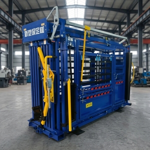 Cattle Squeeze Chute Stock Heavy Duty Cattle Crush Cattle Crush Fence Trellis - Product Image 2