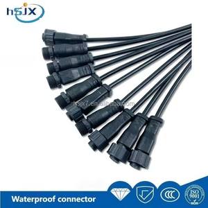 HE SHENG <span class=keywords><strong>JIA</strong></span> <span class=keywords><strong>XING</strong></span> Precio de fábrica M13 Conector circular 2 3 4 5 6 8 Pin Led Iluminación exterior Conector impermeable - Product Image 5