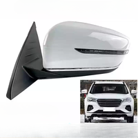 Rétroviseur électrique rabattable à 5 broches pour Chery Jetour X70 2020, ensemble de rétroviseurs latéraux, rétroviseur de porte électrique OE F01-8202010