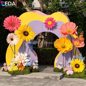 Panel Acrílico Amarillo LEDA, Muy Vendido, para Fondo de Arco, Pared Acrílica Morada, Fondo para Fiestas y Baby Showers - Product Image 3